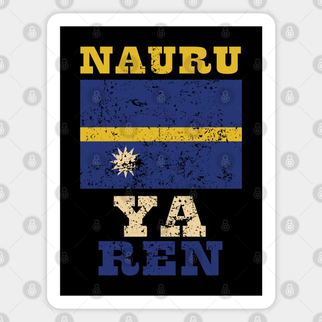 Flag of Nauru Magnet by KewaleeTee